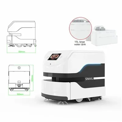 Wie hoch ist die Reinigungsgeschwindigkeit eines kommerziellen Staubsaugerroboters?